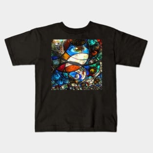 Swirls of colors and lines Kids T-Shirt